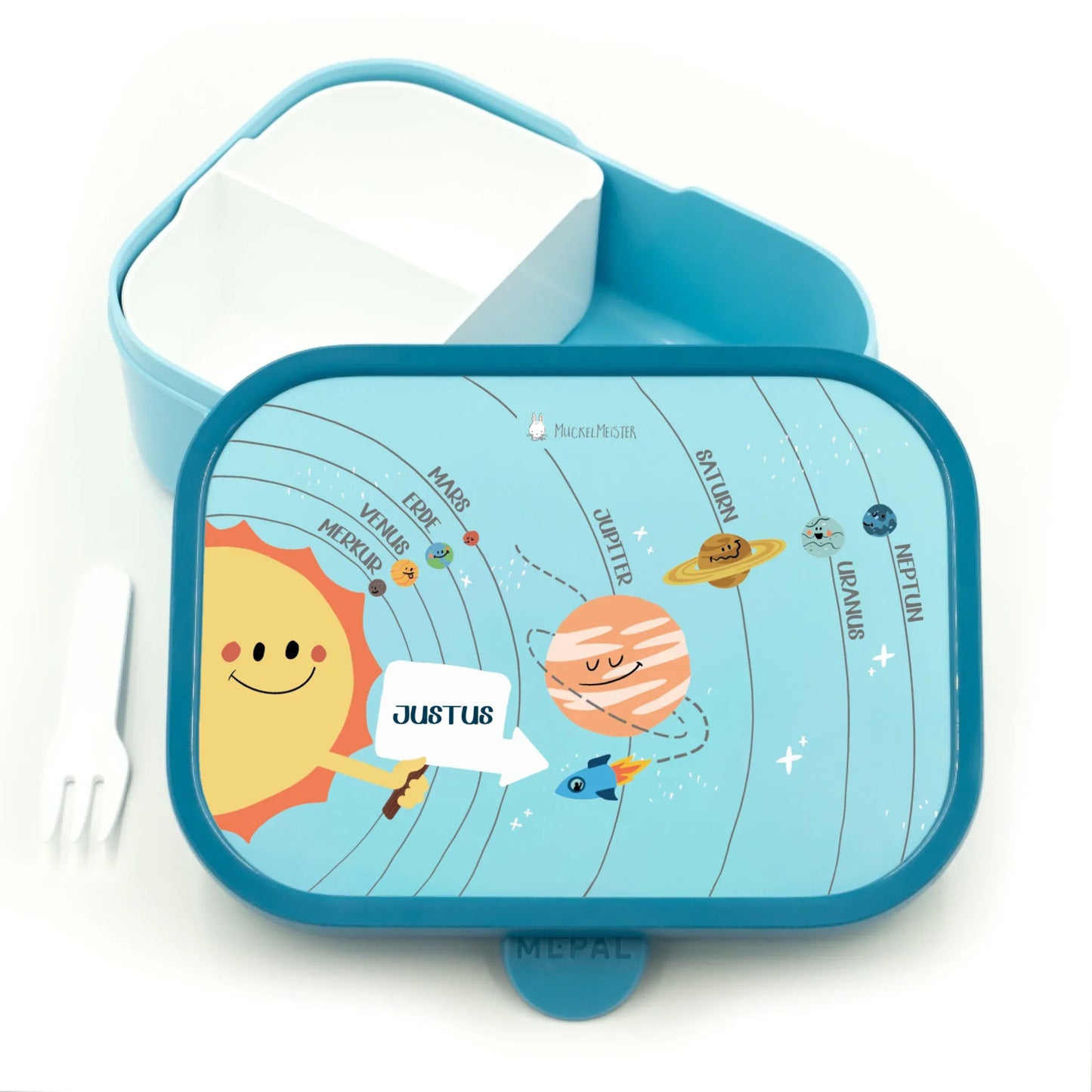 Mepal Brotdose personalisiert - Campus - "Planetensystem"