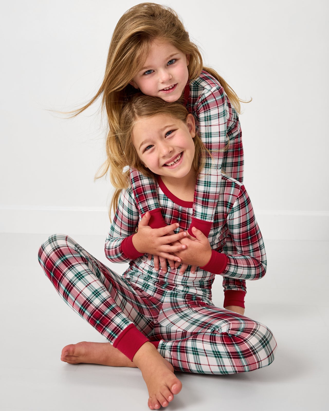 Holly Plaid Two-Piece Pajama Set