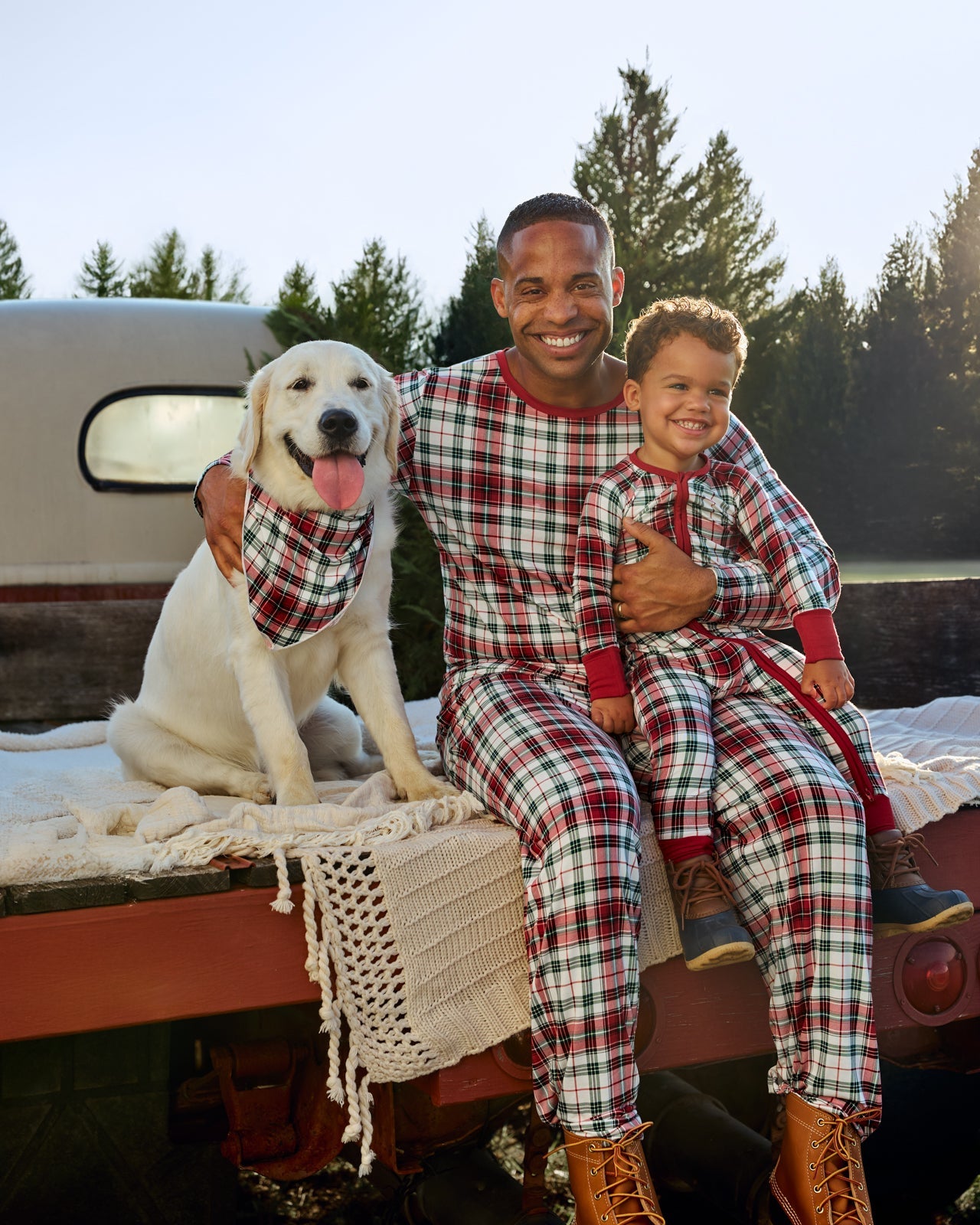 Holly Plaid Men's Pajama Pants