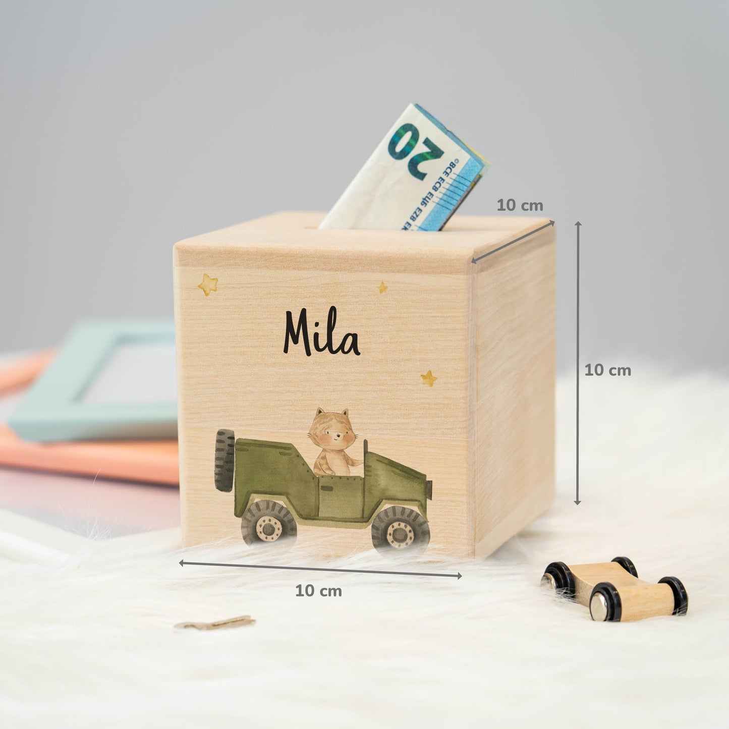 Spardose Personalisiert Jeep Tiere