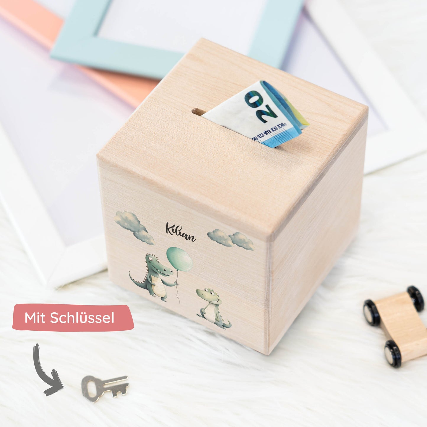 Spardose Personalisiert Krokodile