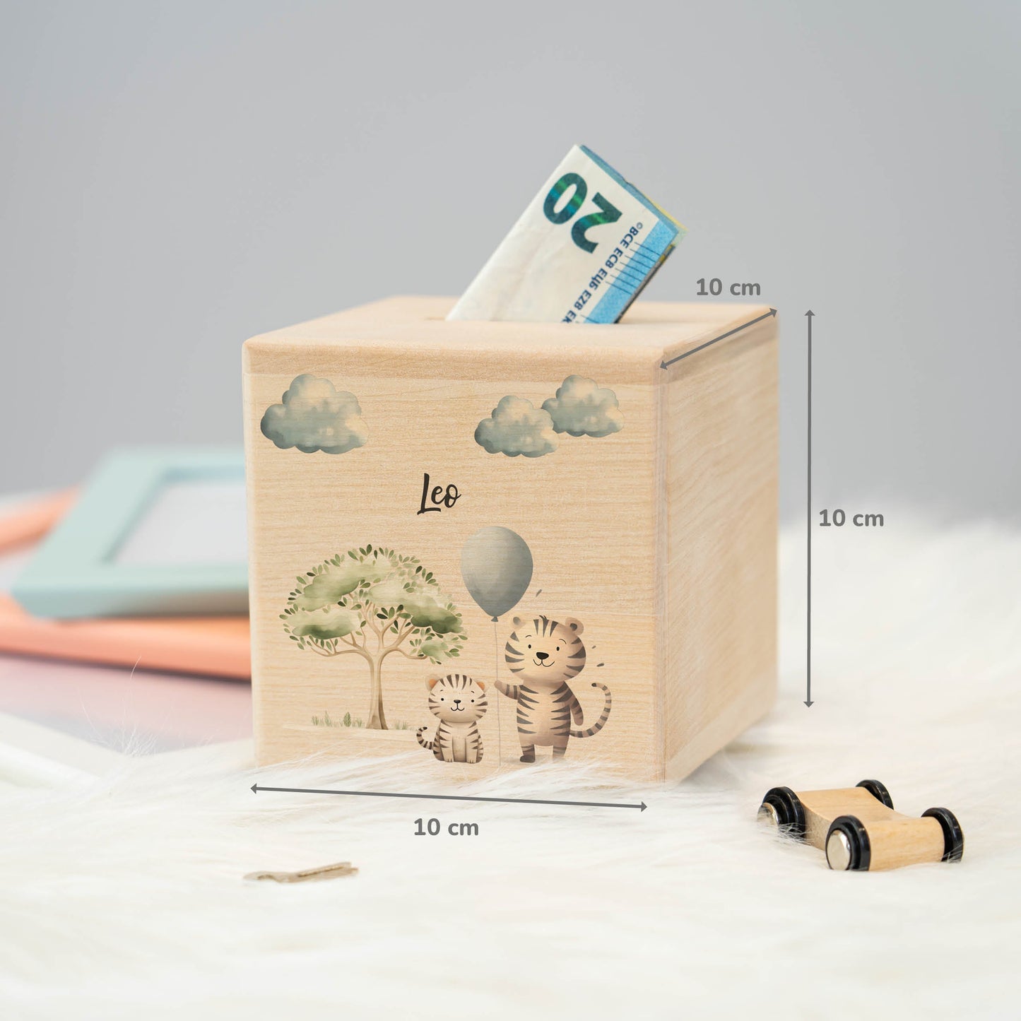 Spardose Personalisiert Tiger