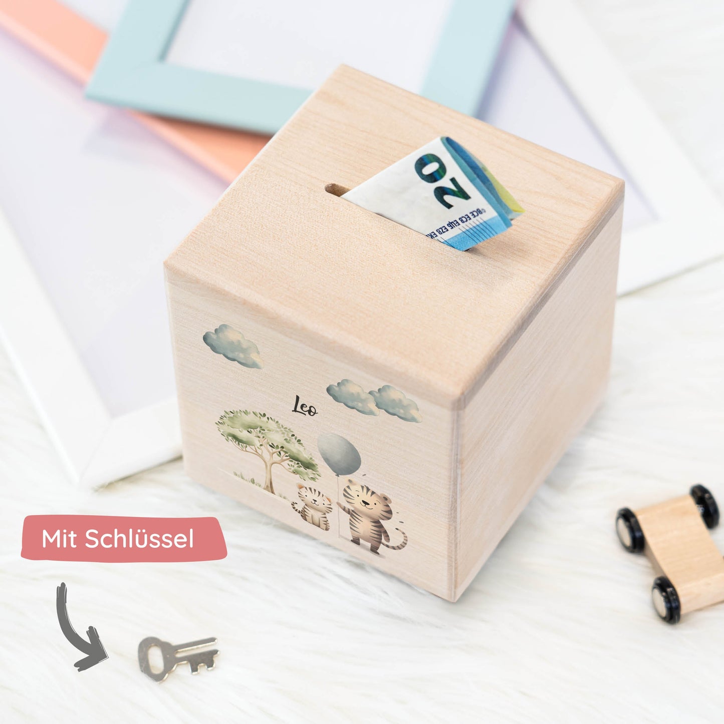 Spardose Personalisiert Tiger