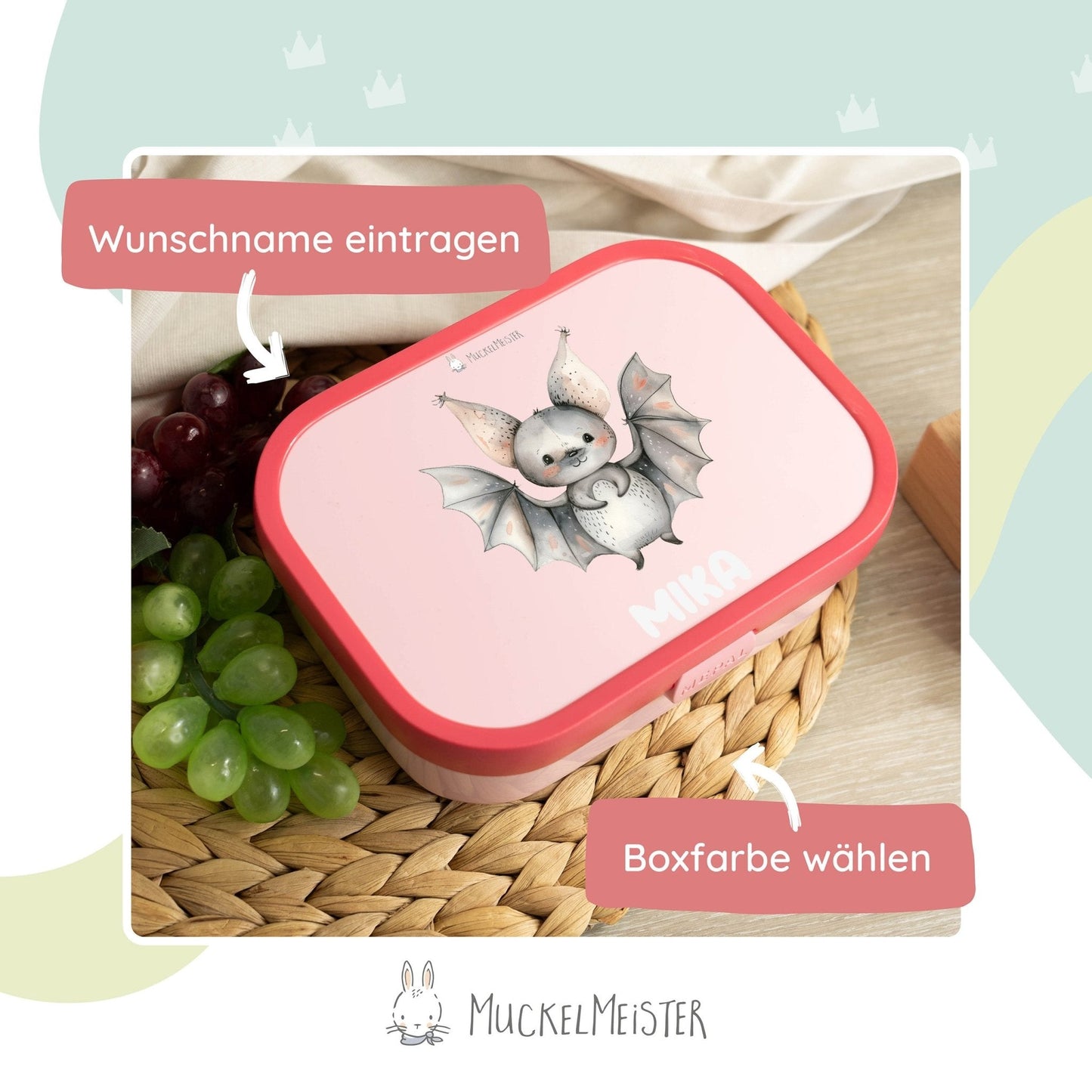 Mepal Brotdose Personalisiert - Campus - Waldtiere
