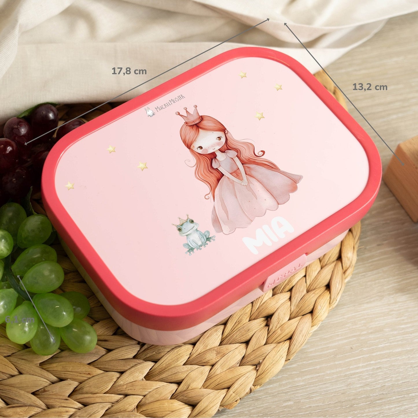 Mepal Brotdose Personalisiert - Campus - Prinzessin