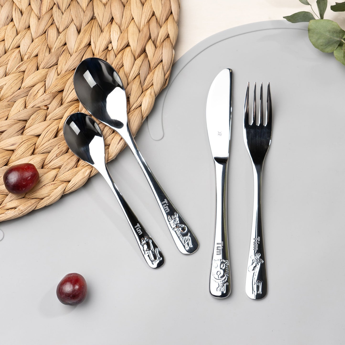 WMF Kinderbesteck mit Gravur Safari