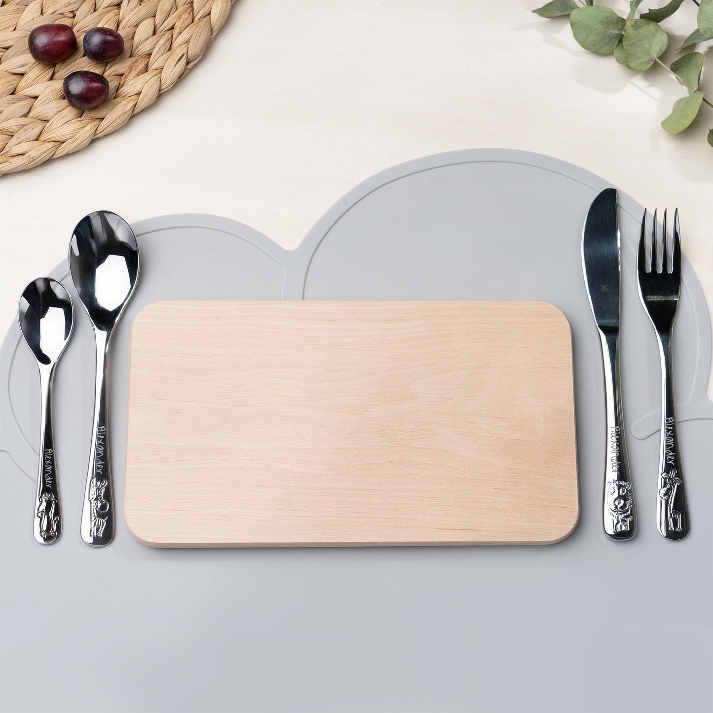 WMF Kinderbesteck mit Gravur Safari