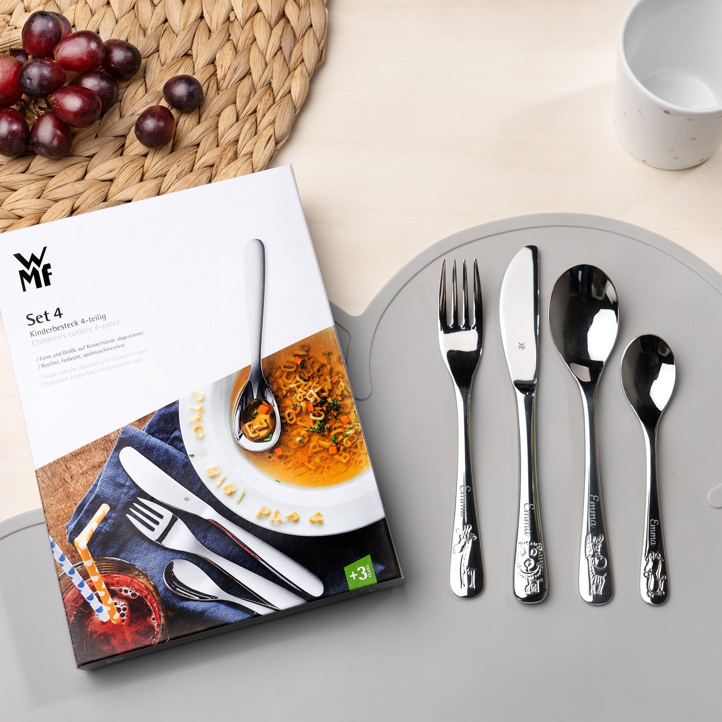 WMF Kinderbesteck mit Gravur Safari