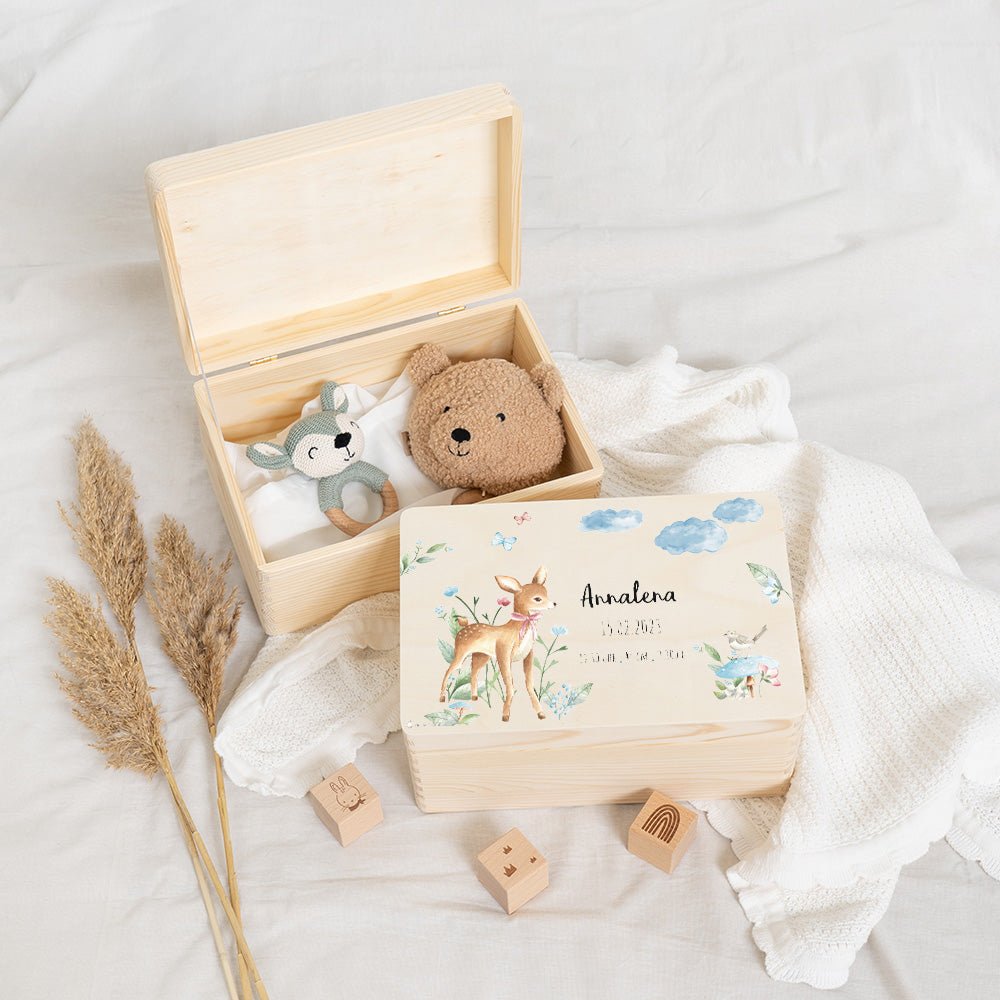Erinnerungskiste Baby Reh
