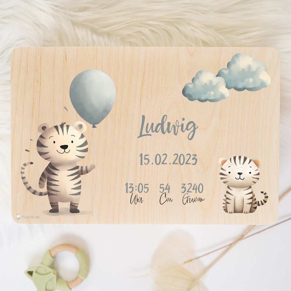 Erinnerungskiste Baby Tiger