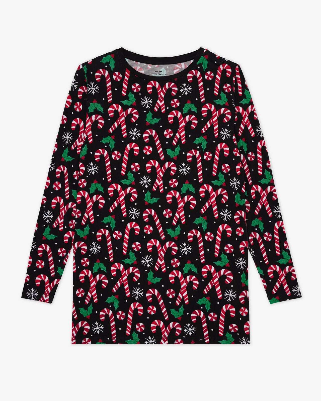 Merry Mints Men's Long Sleeve Pajama Top