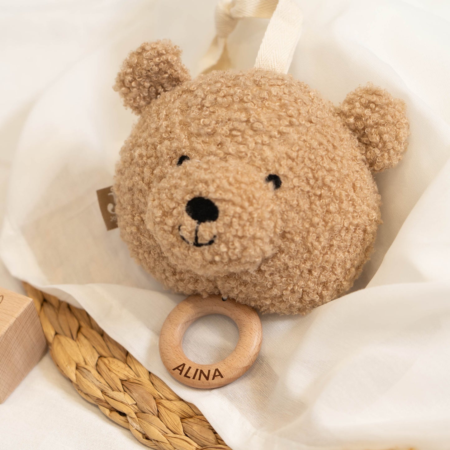 Spieluhr Baby Personalisiert - Teddy Biscuit