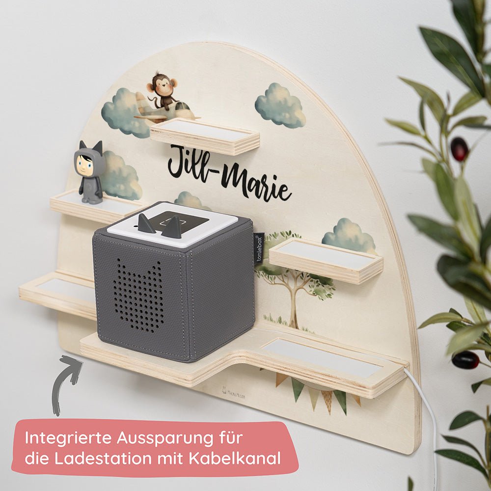 Tonie Regal personalisiert Affe Flugzeug