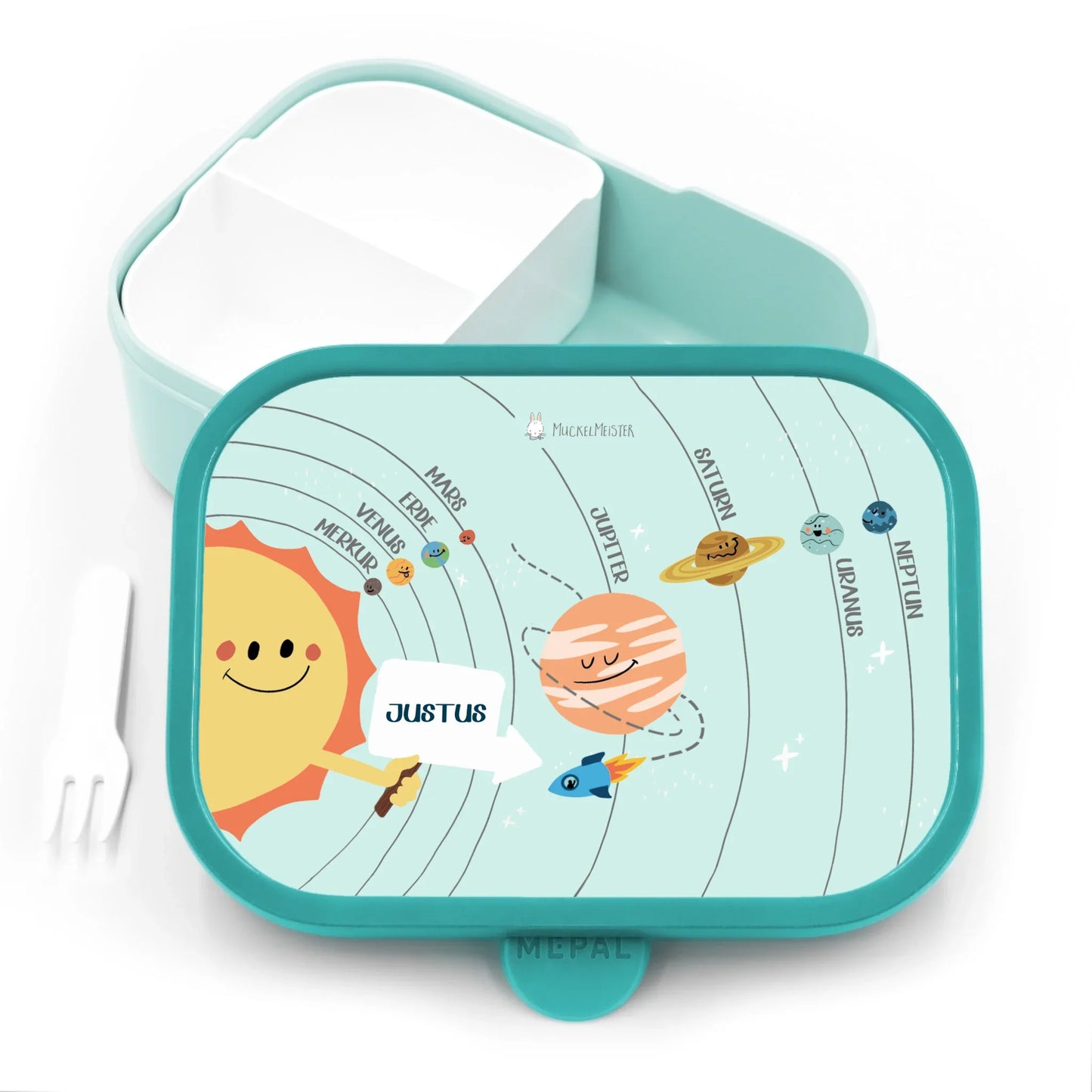 Mepal Brotdose personalisiert - Campus - "Planetensystem"