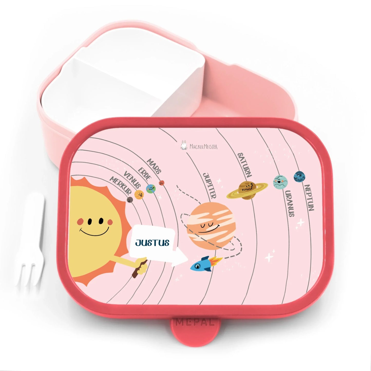 Mepal Brotdose personalisiert - Campus - "Planetensystem"