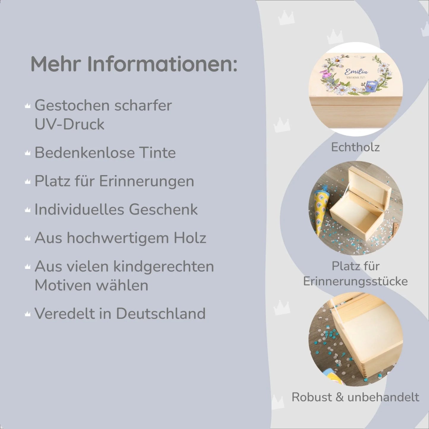 Erinnerungsbox Einschulung Schultüte