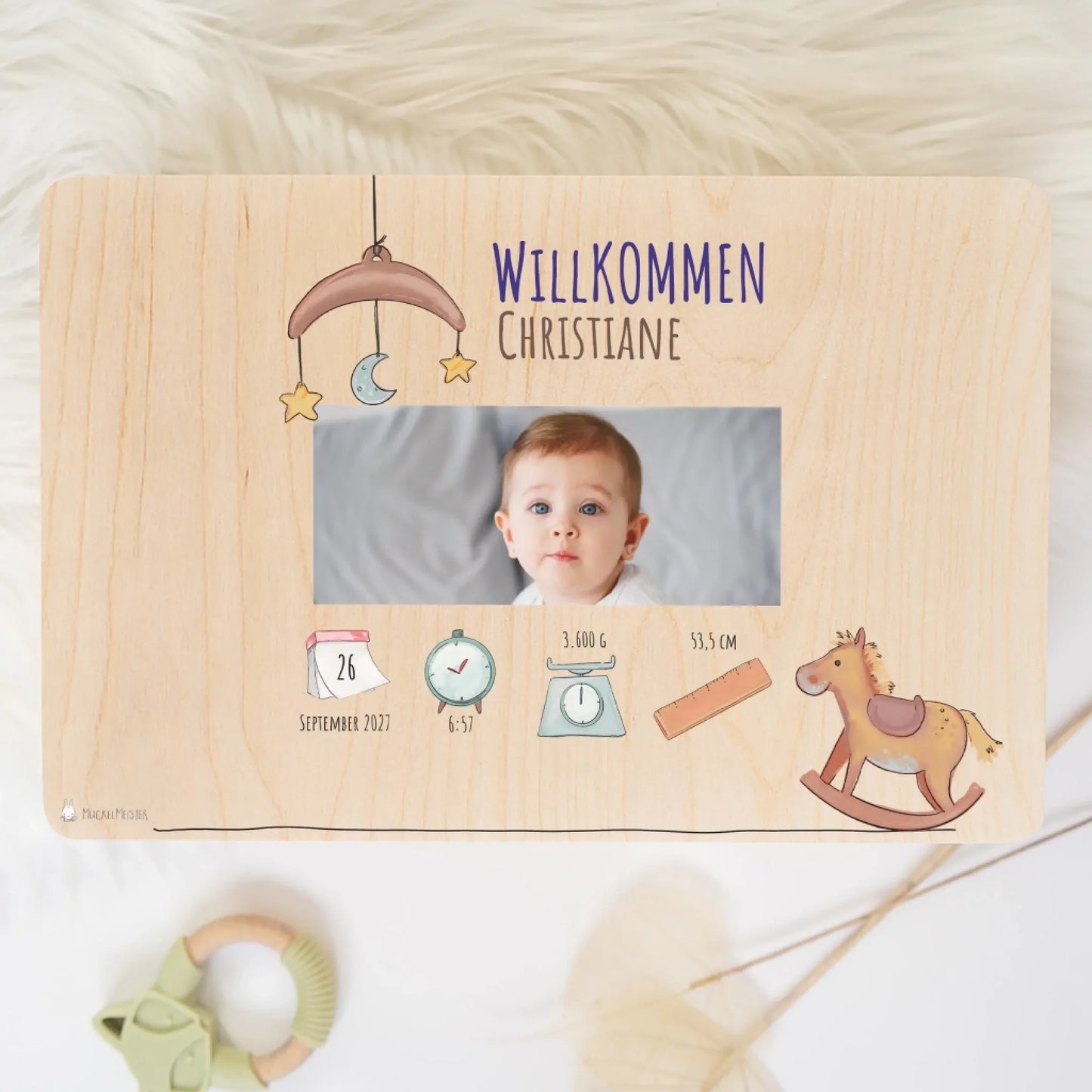 Erinnerungsbox Baby Daten
