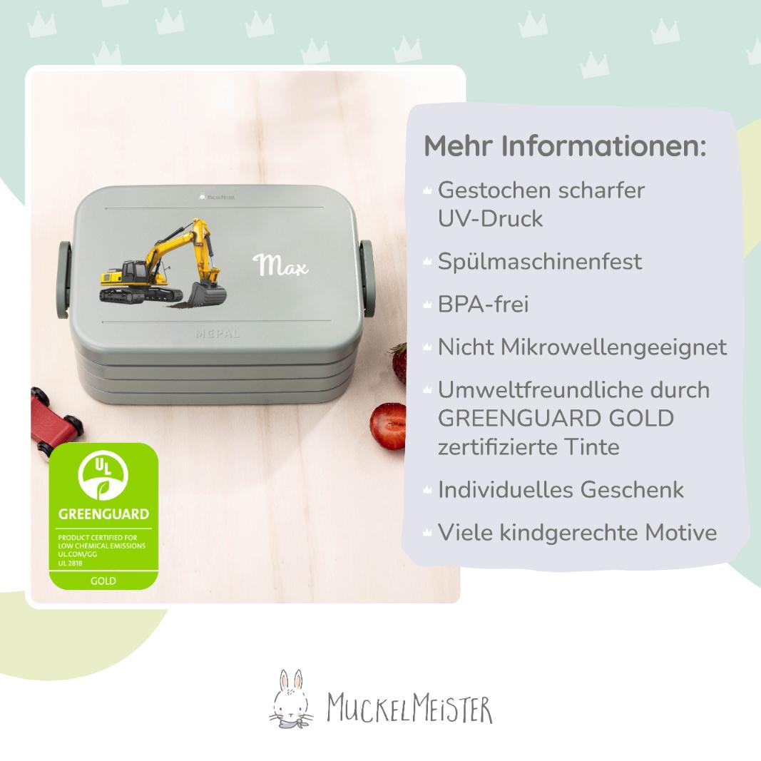 Mepal Brotdose Personalisiert - Take a Break - Bagger