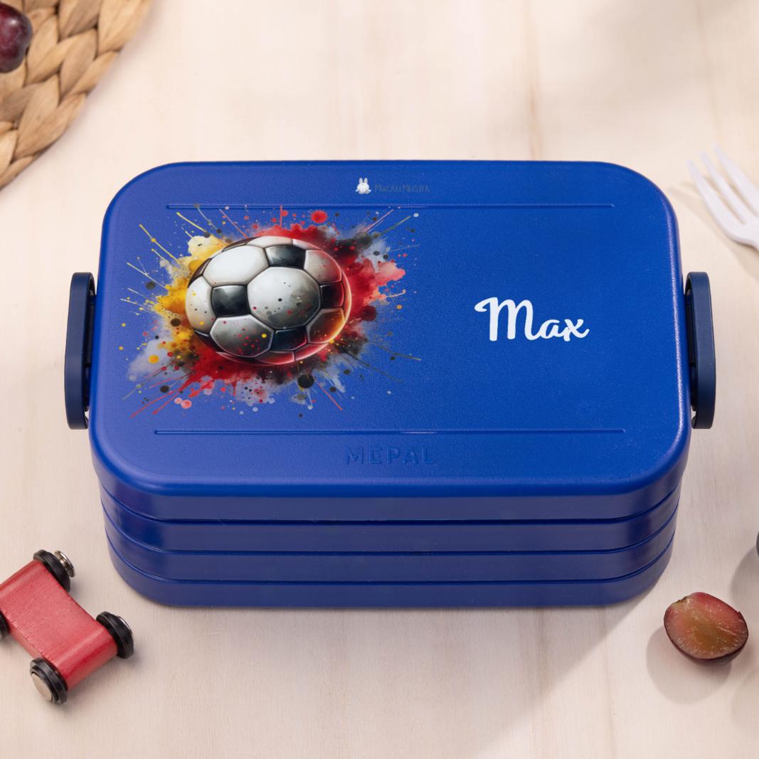 Mepal Brotdose Personalisiert - Take a Break - Fußball