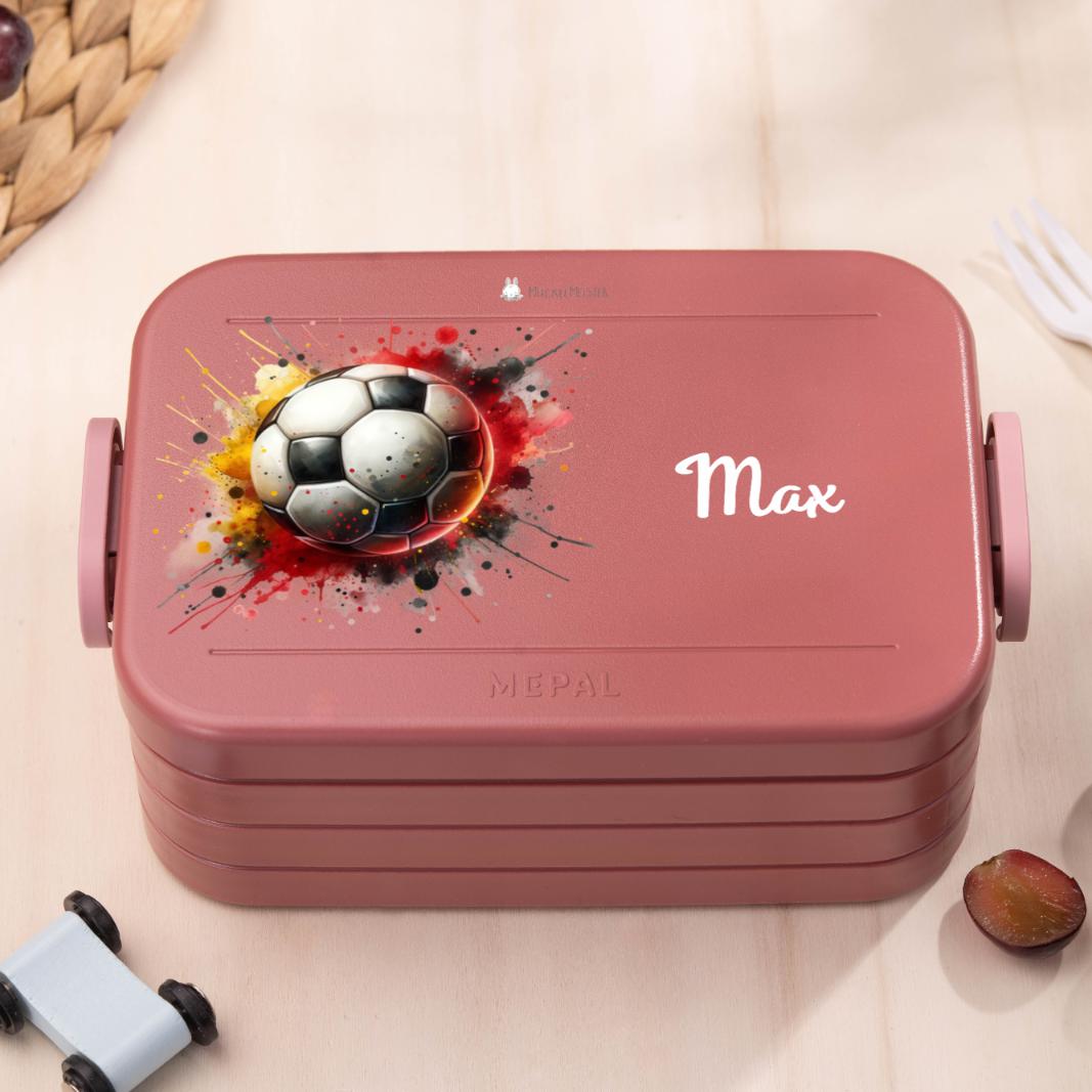 Mepal Brotdose Personalisiert - Take a Break - Fußball