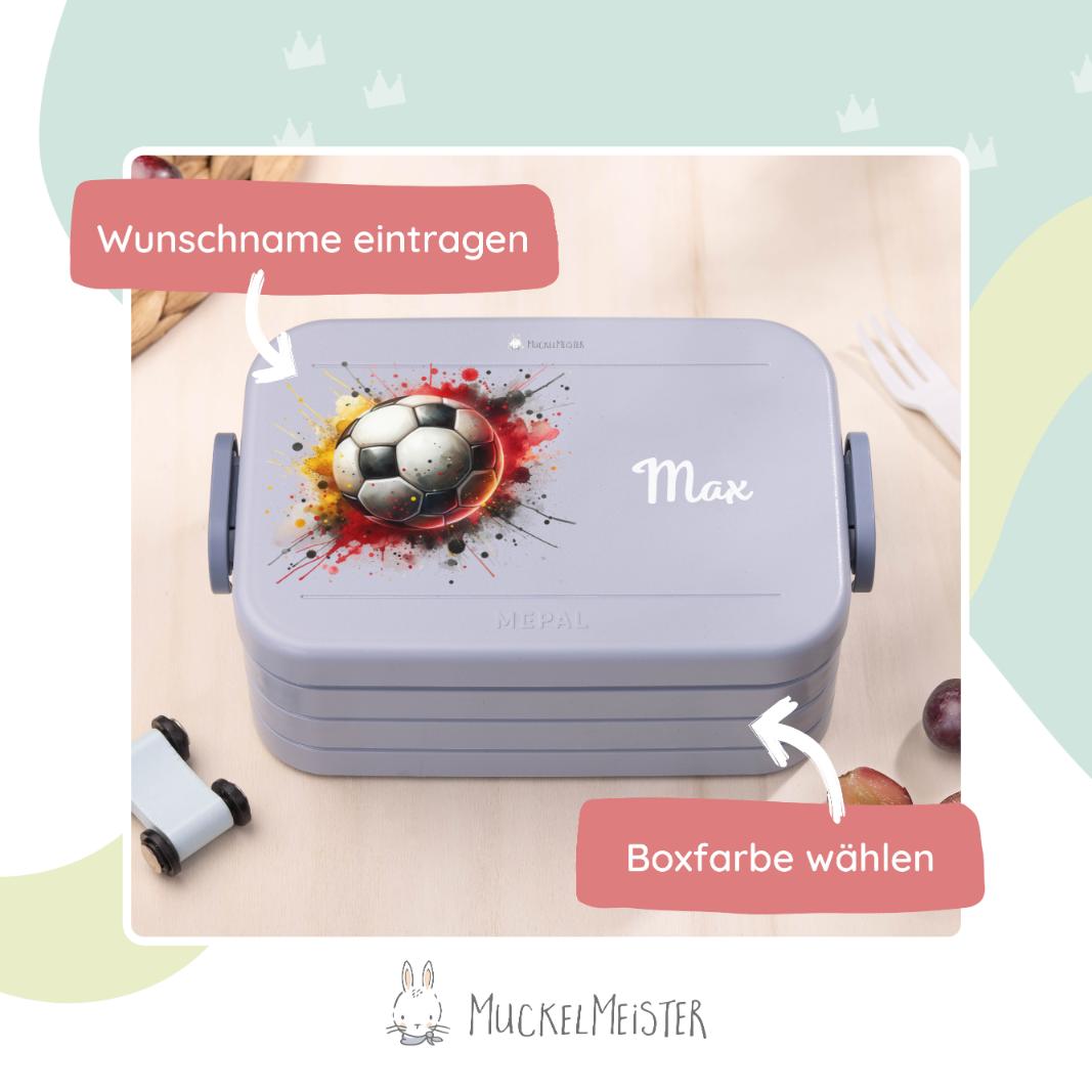 Mepal Brotdose Personalisiert - Take a Break - Fußball