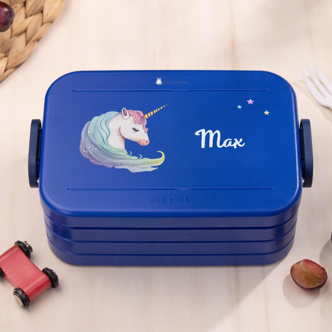 Mepal Brotdose Personalisiert - Take a Break - Einhorn