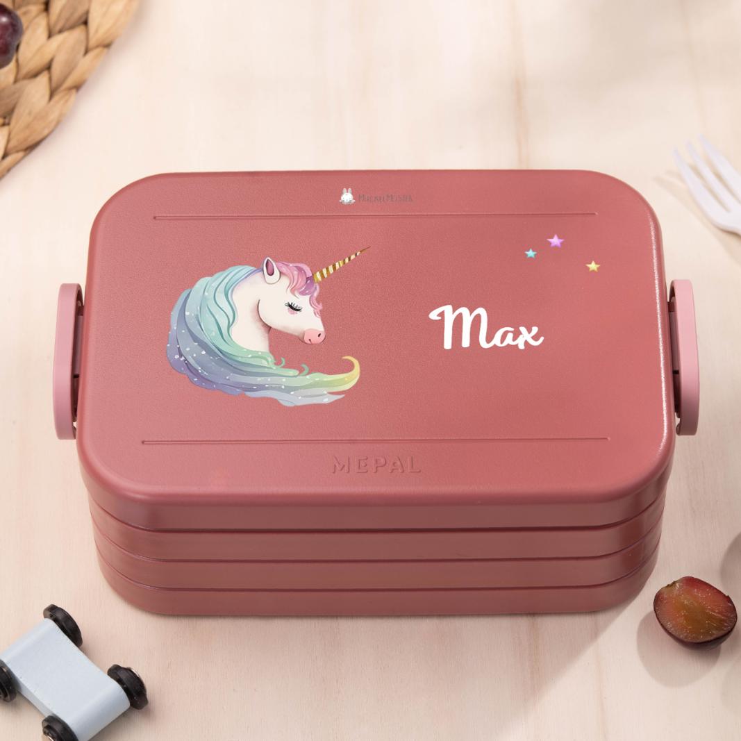 Mepal Brotdose Personalisiert - Take a Break - Einhorn