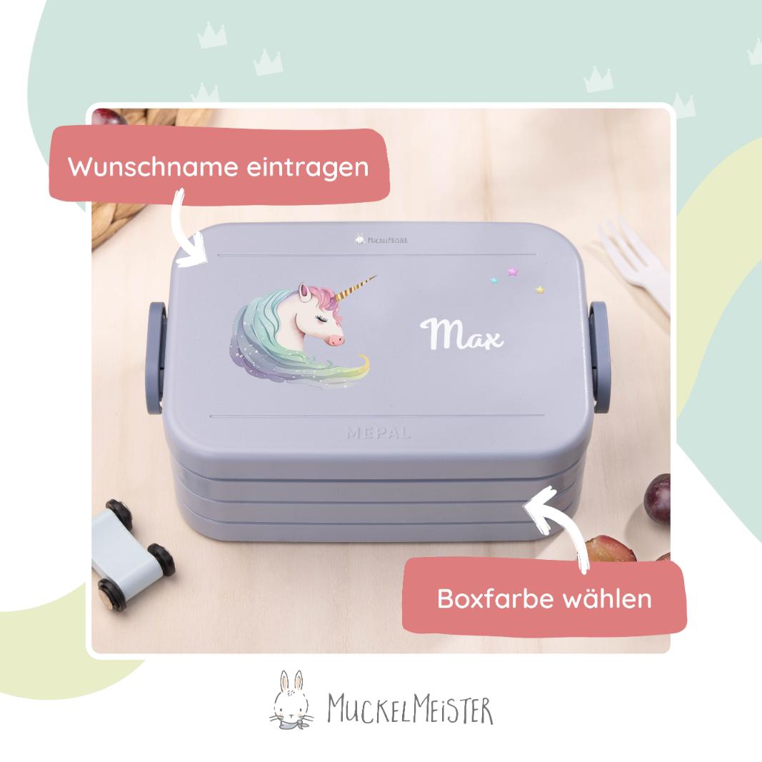 Mepal Brotdose Personalisiert - Take a Break - Einhorn