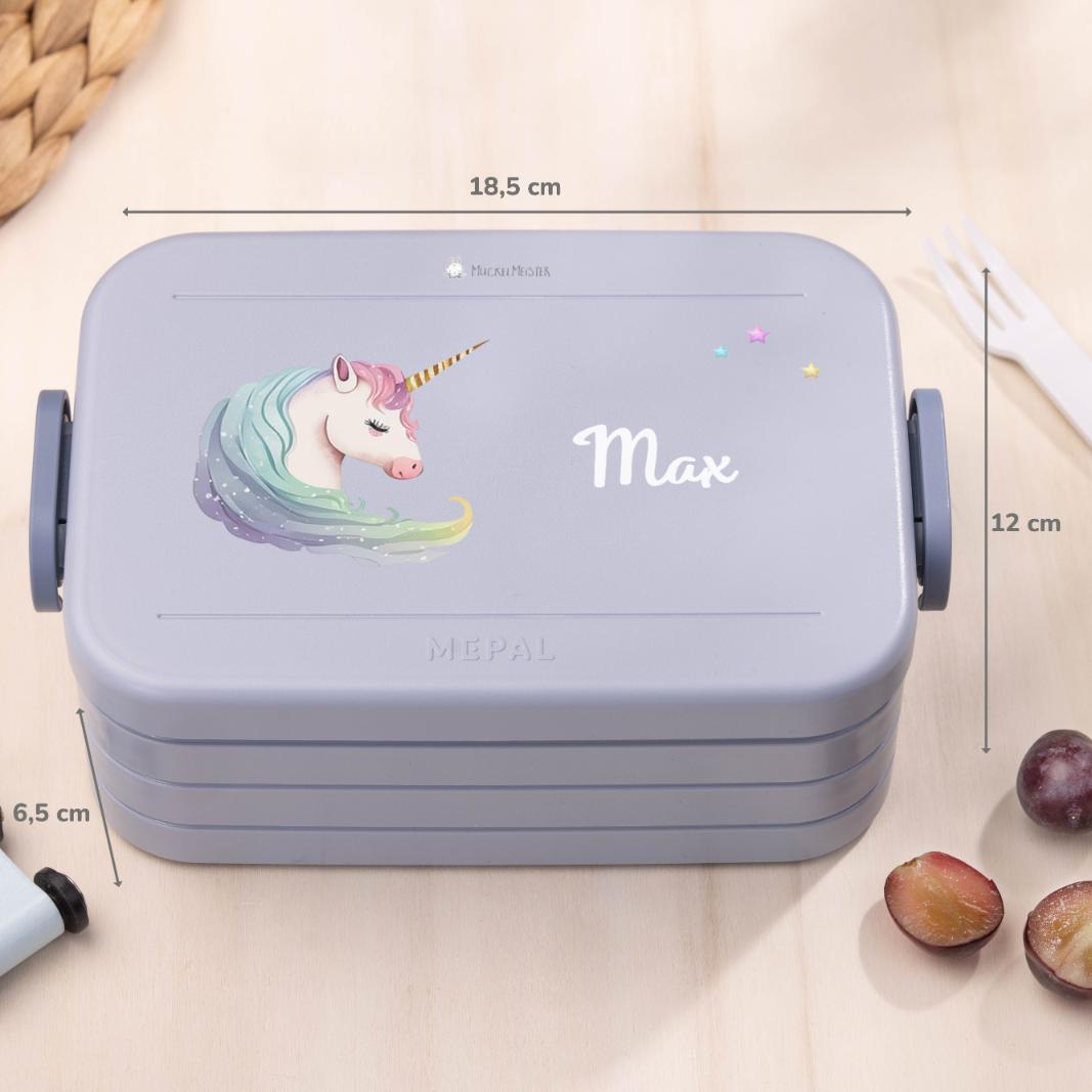Mepal Brotdose Personalisiert - Take a Break - Einhorn
