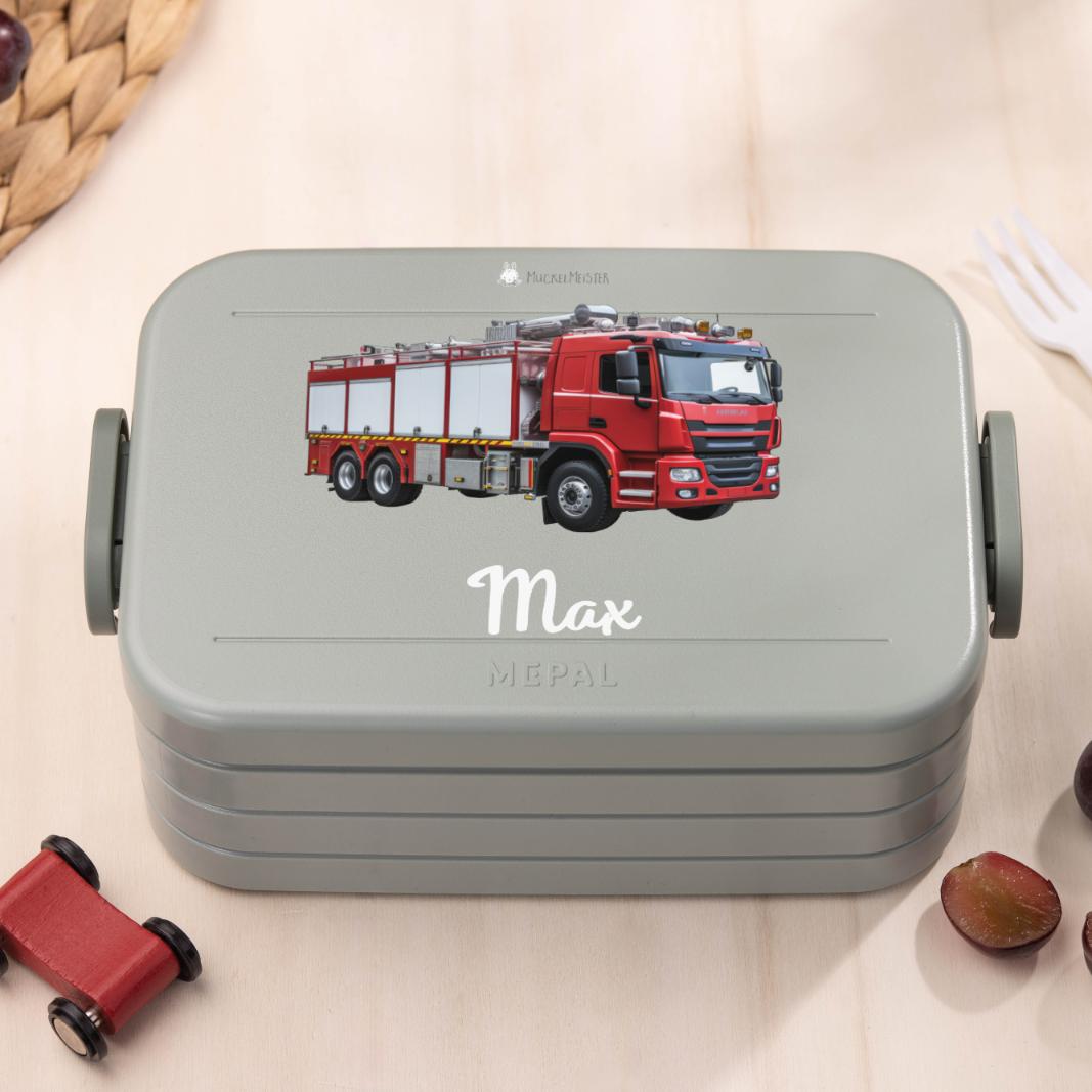 Mepal Brotdose Personalisiert - Take a Break - Feuerwehr