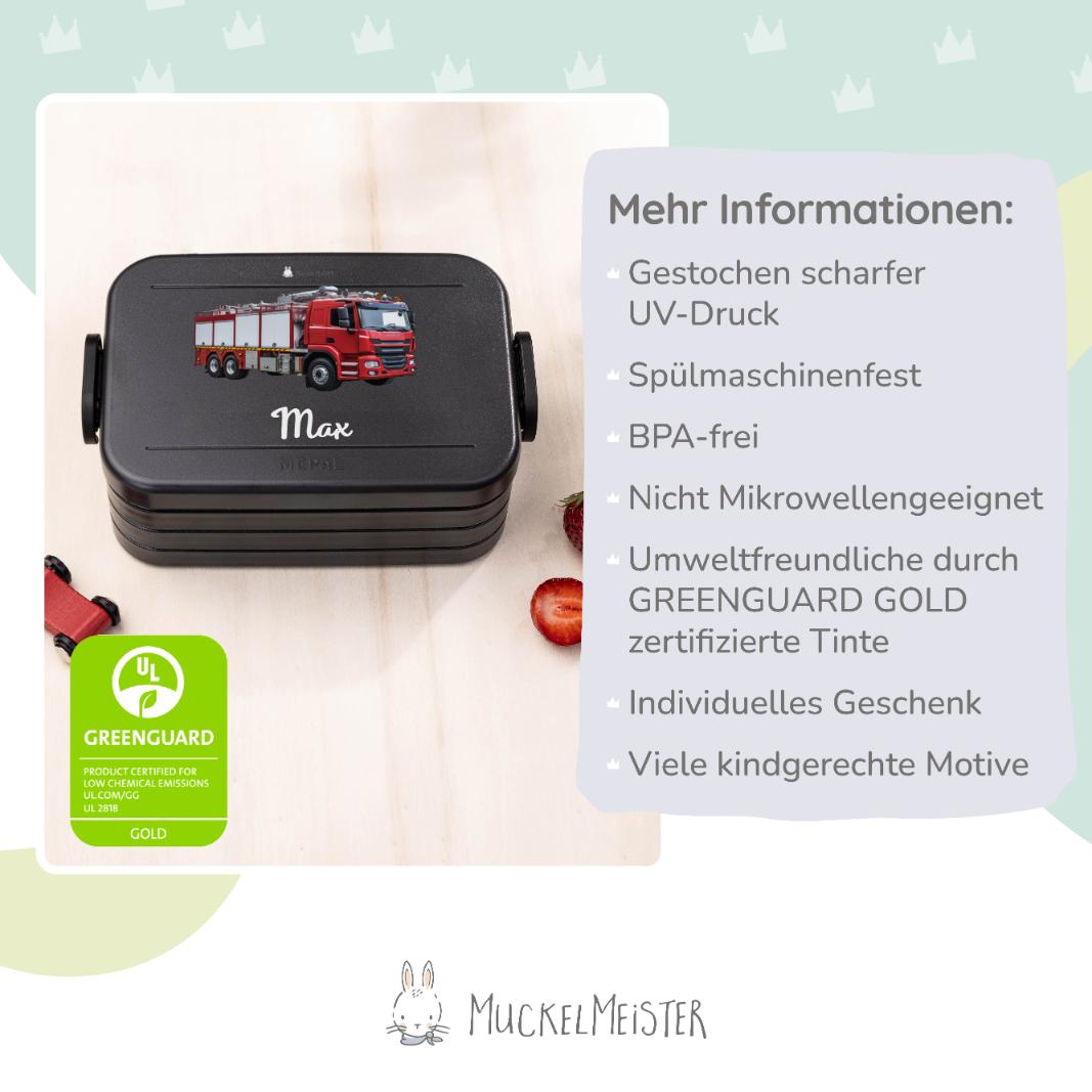 Mepal Brotdose Personalisiert - Take a Break - Feuerwehr