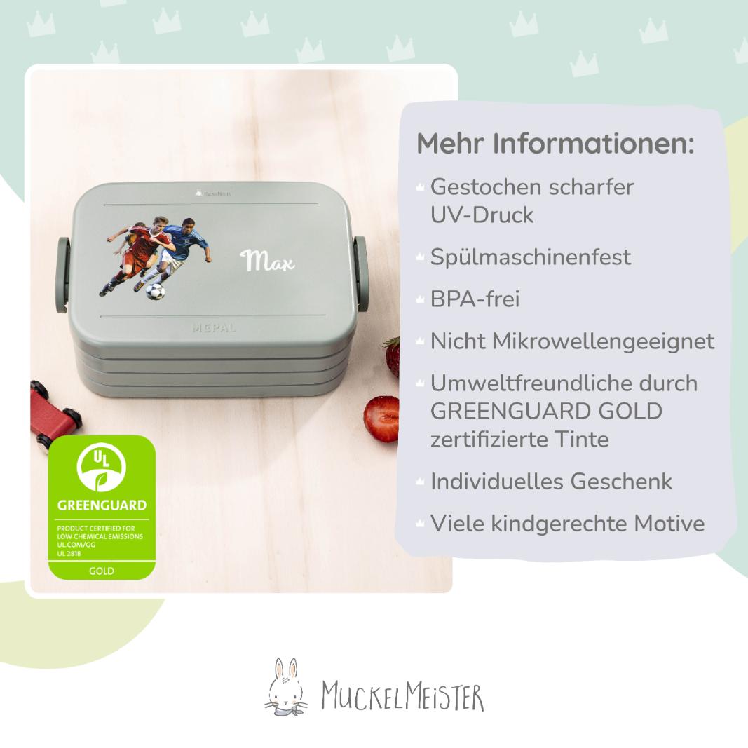 Mepal Brotdose Personalisiert - Take a Break - Fußballer