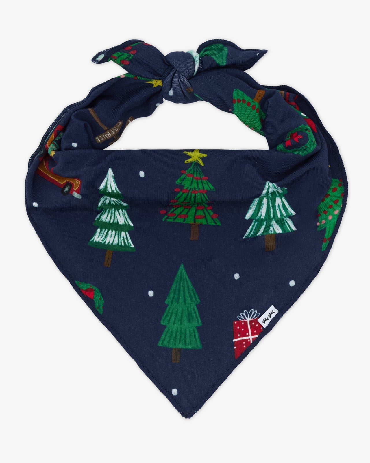 Navy Tree Traffic Pet Bandana