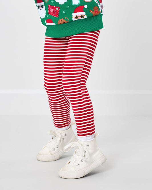 Candy Cane Stripe Legging