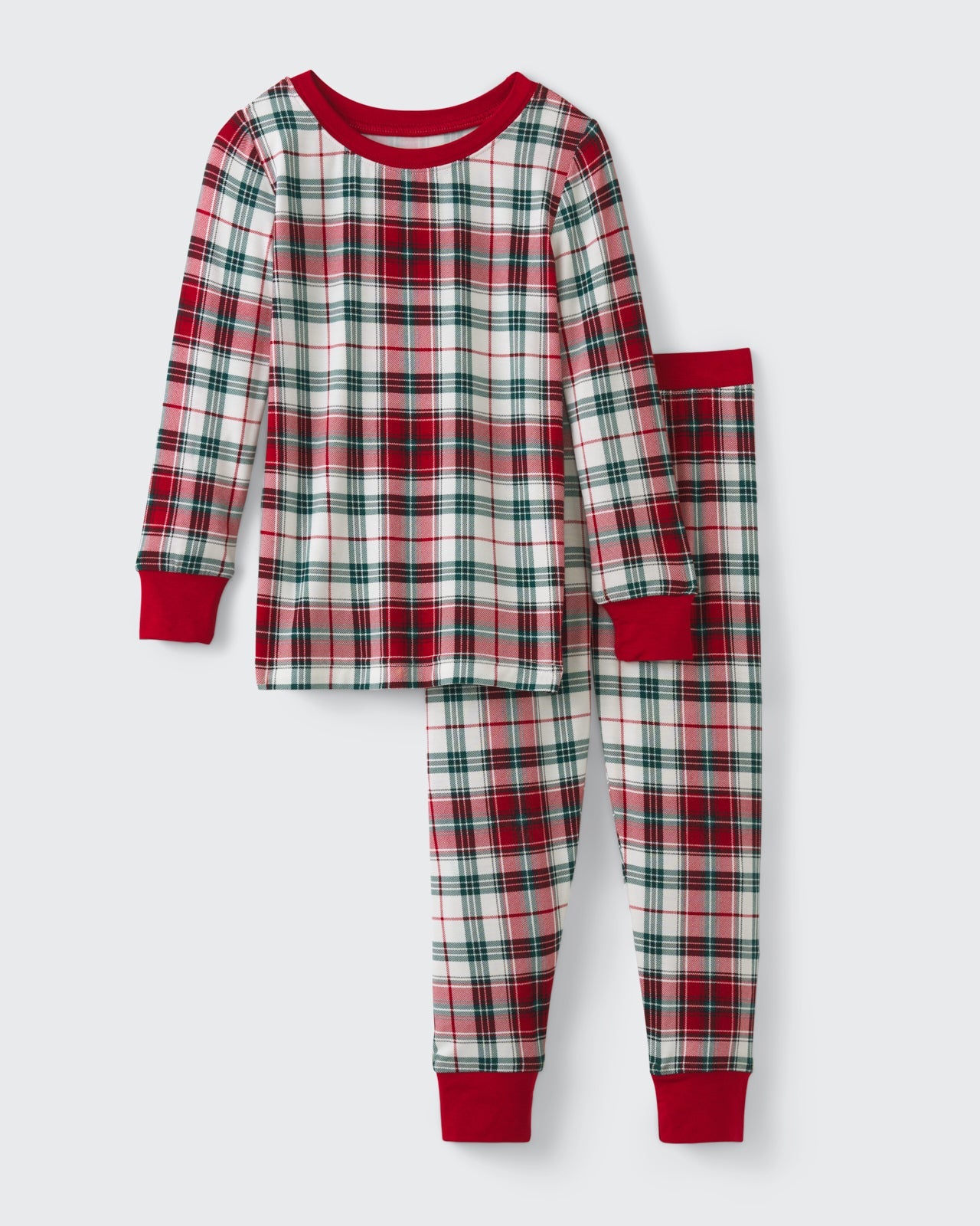 Holly Plaid Two-Piece Pajama Set