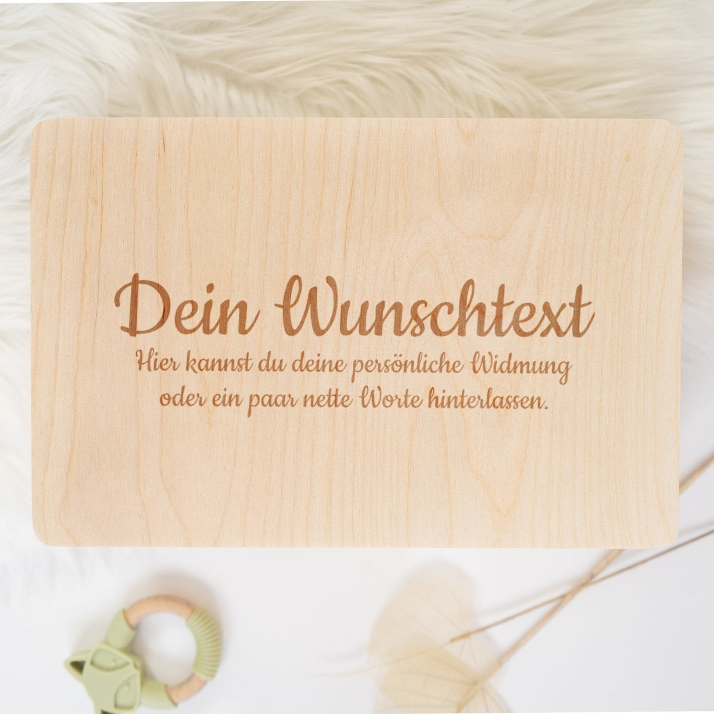 Erinnerungsbox Baby Gravur Wunschtext
