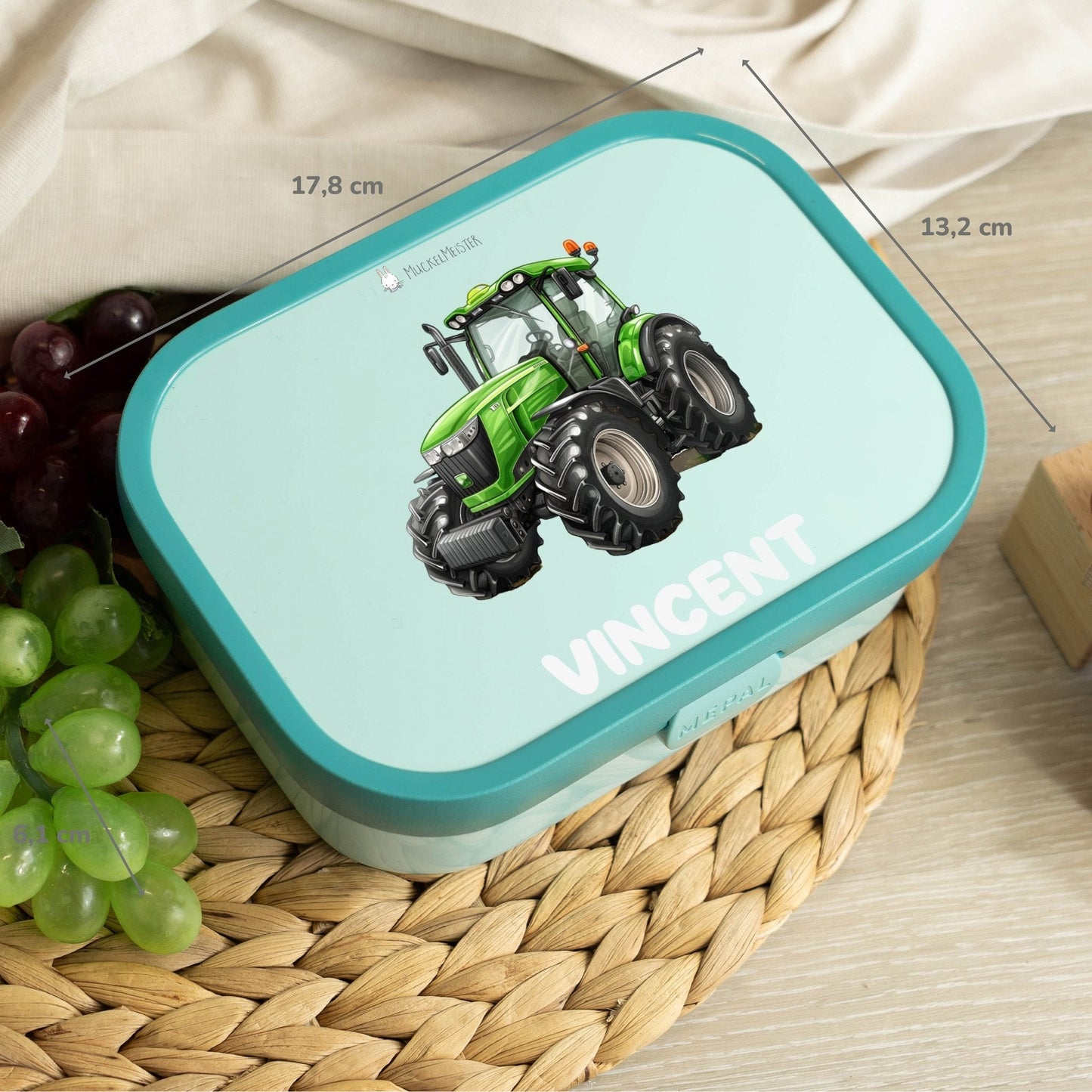 Mepal Brotdose Personalisiert - Campus - Traktor