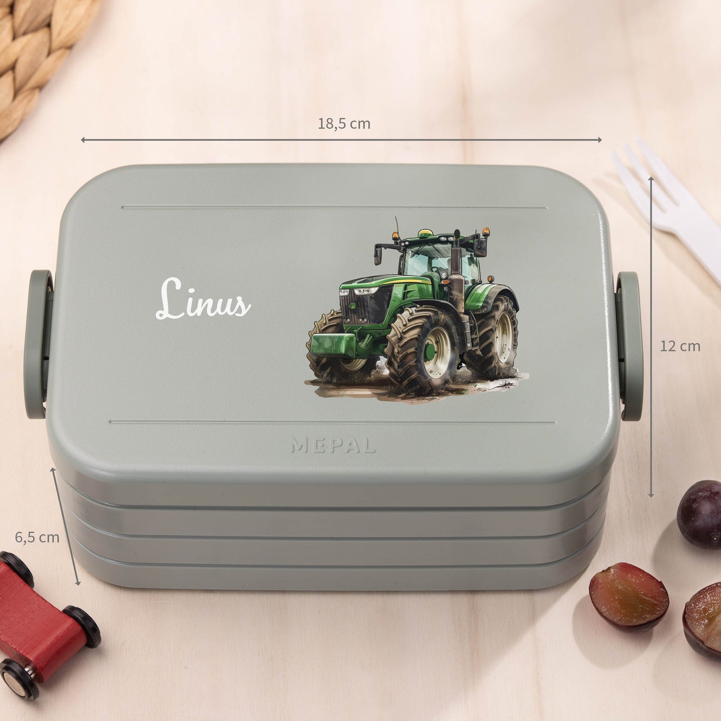 Mepal Brotdose Personalisiert - Take a Break - Traktor