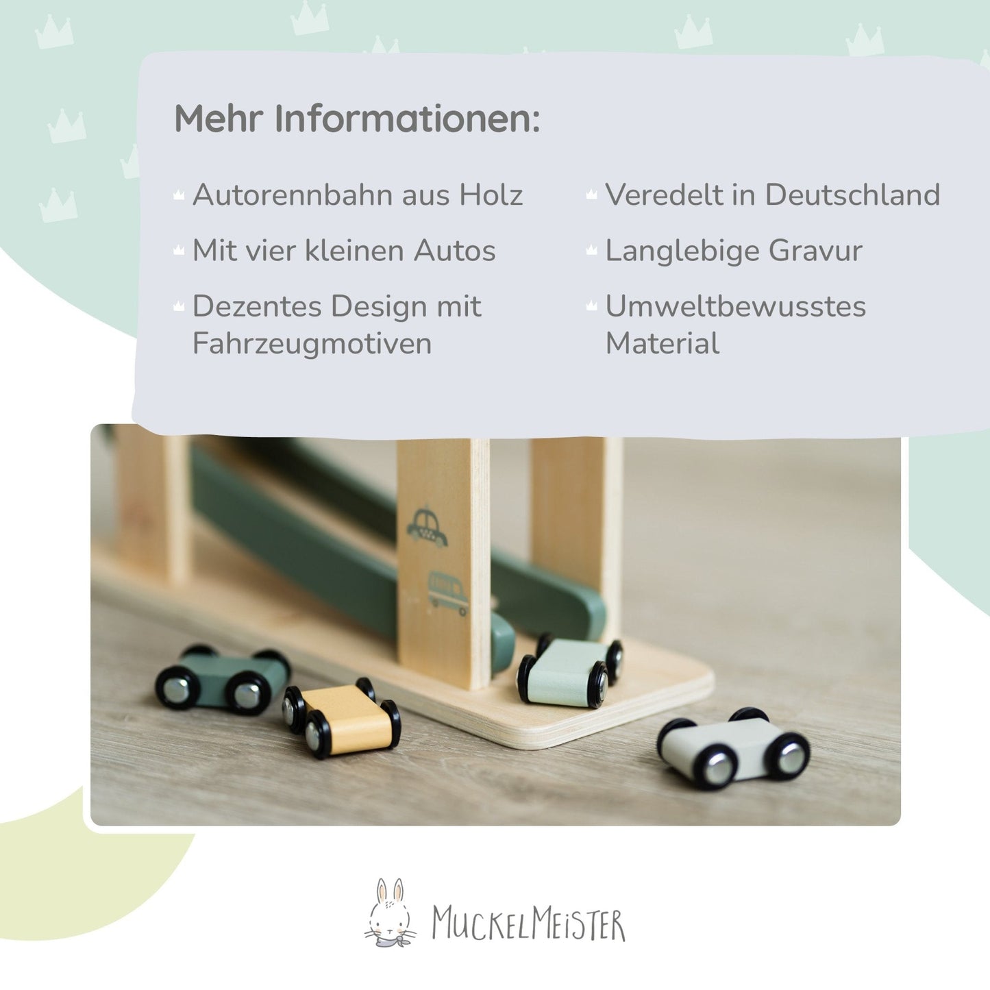 Autorampe aus Holz - On The Go