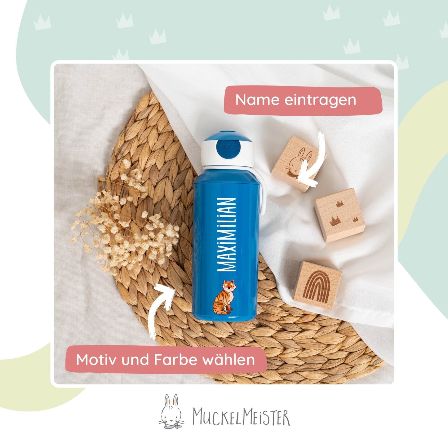 Mepal Trinkflasche Personalisiert - Campus - Muckelfreunde