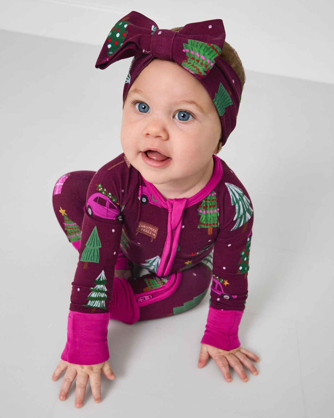 Cranberry Tree Traffic Luxe Bow Headband