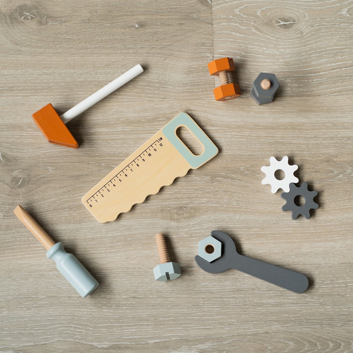 Werkzeugkiste aus Holz