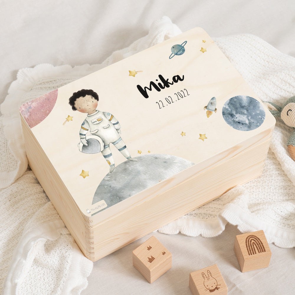 Erinnerungsbox Baby Astronaut