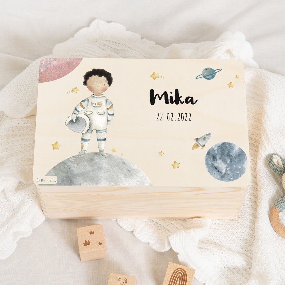 Erinnerungsbox Baby Astronaut