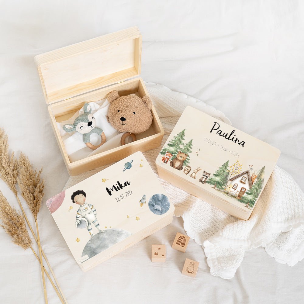 Erinnerungsbox Baby Astronaut