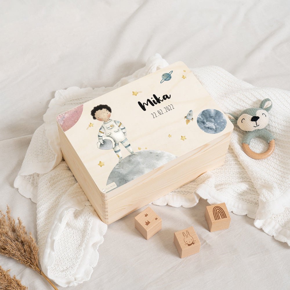 Erinnerungsbox Baby Astronaut