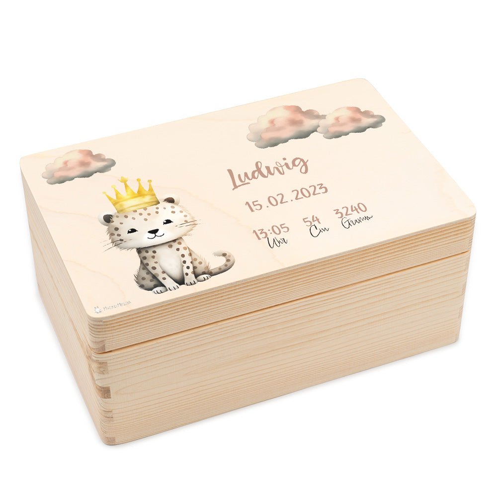 Erinnerungsbox Baby Leopard