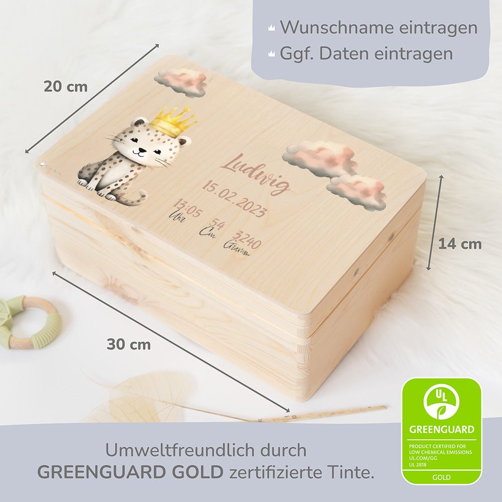 Erinnerungsbox Baby Leopard