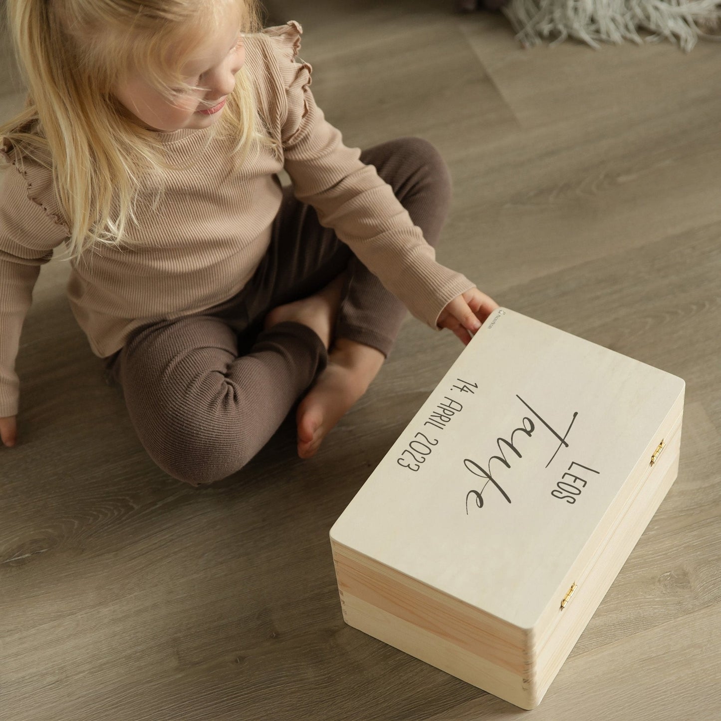 Erinnerungsbox Taufe mit Datum