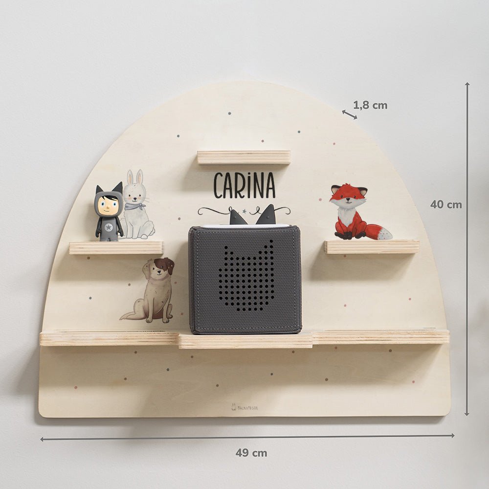 Tonie Regal personalisiert - Hase - Fuchs - Hund